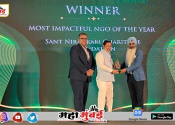संत निरंकारी चॅरिटेबल फाउंडेशन जनकल्याण सेवांसाठीसर्वात प्रभावशाली एनजीओ म्हणून सन्मानित