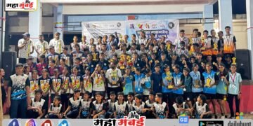 राज्यस्तरीय लगोरी स्पर्धेमध्ये पालघर संघाला प्रथम पारितोषिक