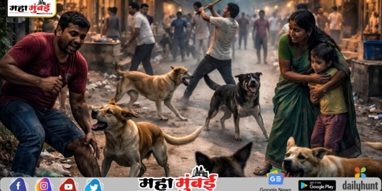श्रीवर्धनमध्ये भटक्या कुत्र्यांची दहशत !