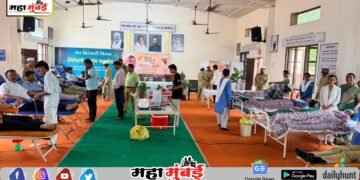 रक्तातून उमलले मानवतेचे नाते – खरसई येथे 157 युनिट्सची जीवनदायी देणगी